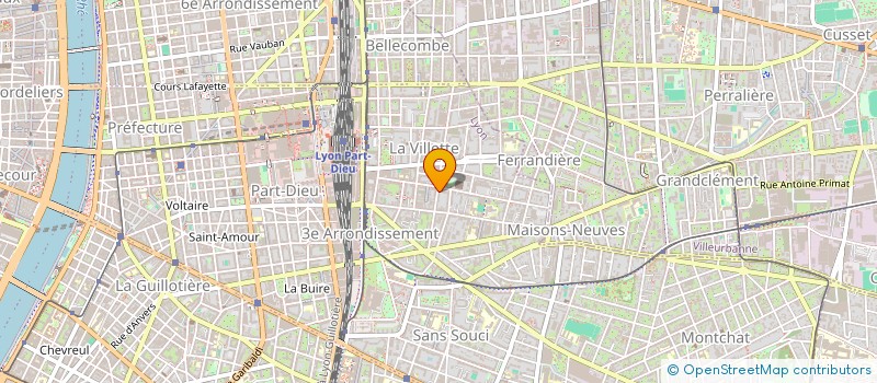 localisation de l'entreprise TRIFOLIUM  LYON