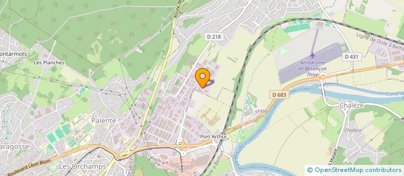 localisation de l'entreprise TRIFOLIUM QUATTUOR FOLIUM  THISE