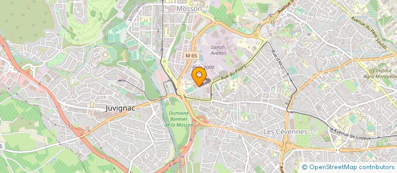 localisation de l'entreprise TRIFORCE SOLUTIONS à MONTPELLIER