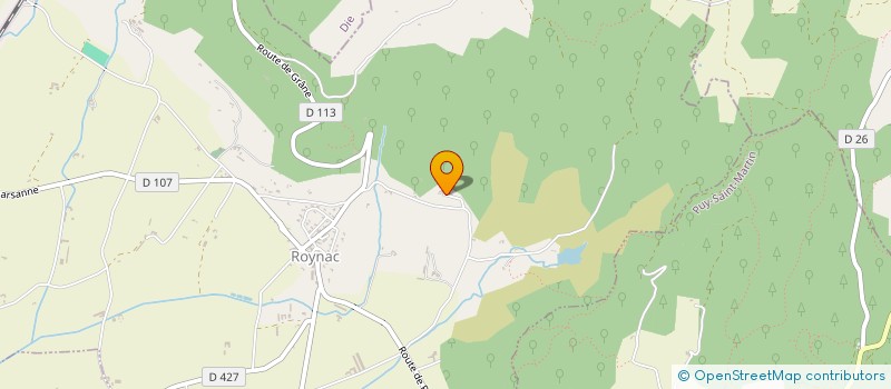 localisation de l'entreprise TRIFOULOU  ROYNAC