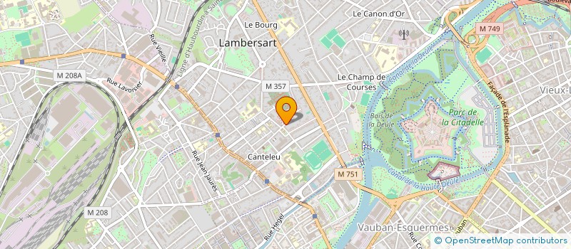 localisation de l'entreprise TRIGALIX à LAMBERSART