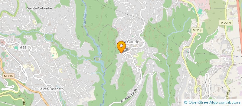 localisation de l'entreprise TRIGAN HOLDINGS  LA GAUDE