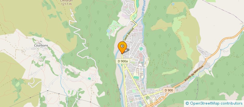localisation de l'entreprise TRIGANO SANDRINE à DIGNE-LES-BAINS