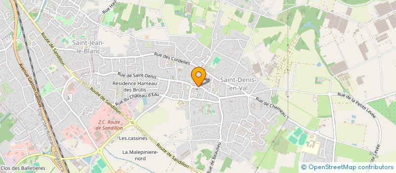 localisation de l'entreprise TRIGAU  SAINT-DENIS-EN-VAL