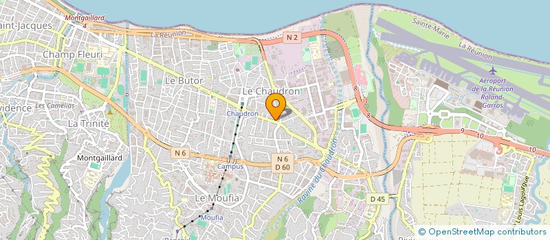 localisation de l'entreprise TRIGELEC à SAINT-DENIS