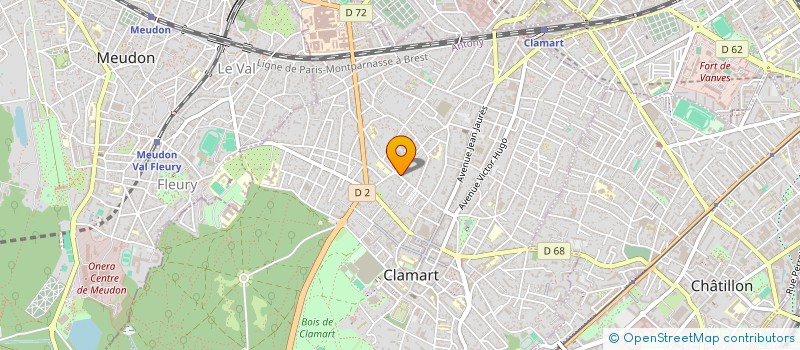 localisation de l'entreprise TRIGGER  CLAMART