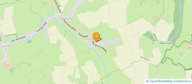 localisation de l'entreprise TRIGLAV  BETTVILLER