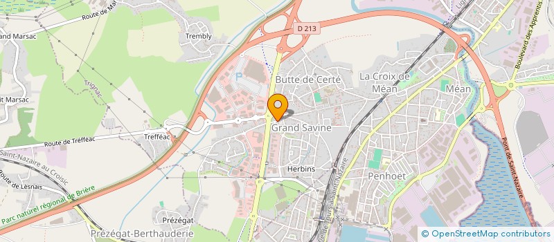 localisation de l'entreprise TRIGNAC SPORT à TRIGNAC