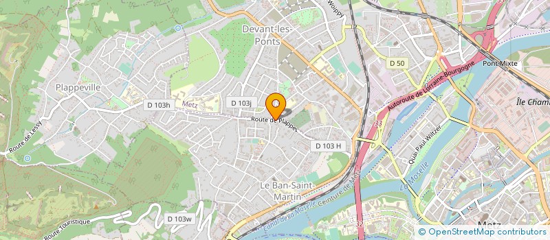 localisation de l'entreprise TRIGO  LE BAN-SAINT-MARTIN