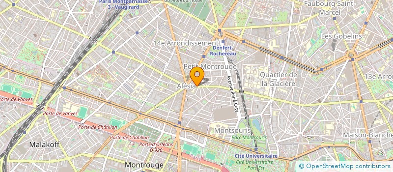 localisation de l'entreprise TRIGONAL  PARIS