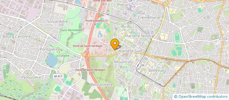 localisation de l'entreprise TRIGONE  SAINT-HERBLAIN
