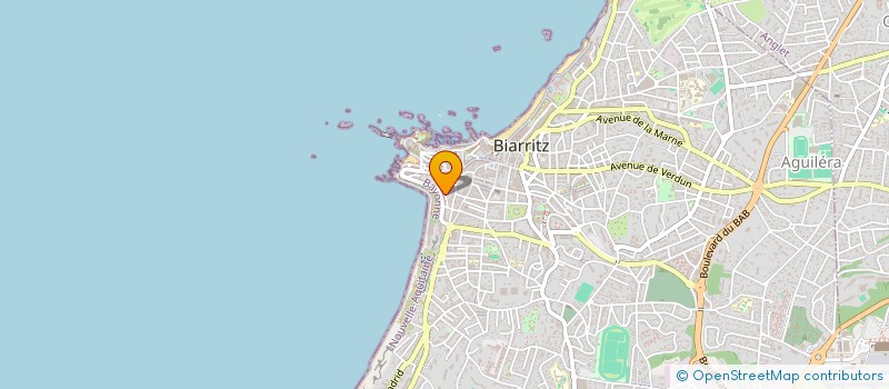 localisation de l'entreprise TRIGONE à BIARRITZ