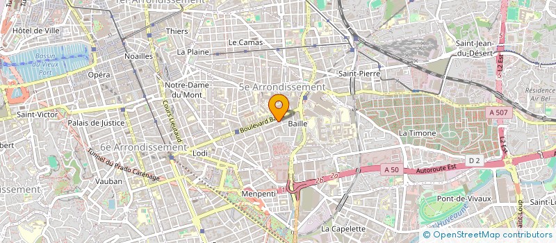 localisation de l'entreprise TRIGONE BATIMENT à MARSEILLE