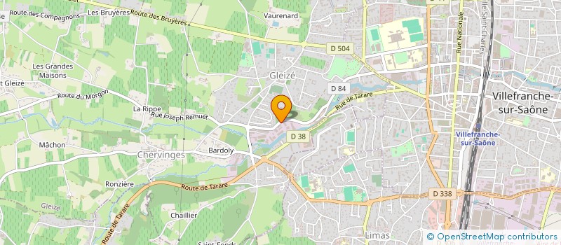 localisation de l'entreprise TRIGONE SOCIETE NOUVELLE  GLEIZE