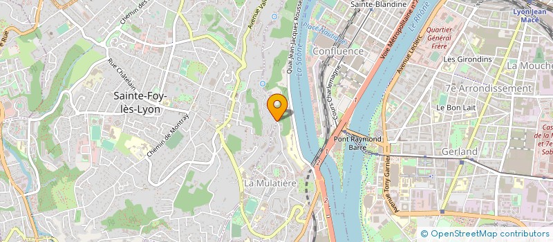 localisation de l'entreprise TRIGRAM  MONTROND-LES-BAINS