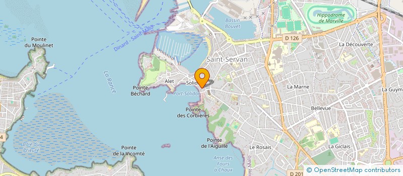 localisation de l'entreprise TRIJEANNE II  SAINT-MALO