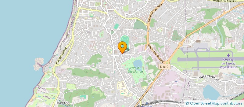 localisation de l'entreprise TRIJUNOJA à BIARRITZ