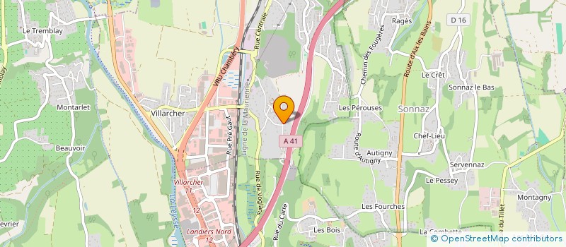 localisation de l'entreprise TRIKE-BIKE KULTUR  VOGLANS