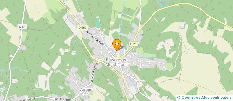 localisation de l'entreprise TRIKE HORIZON à BRUYERES-ET-MONTBERAULT