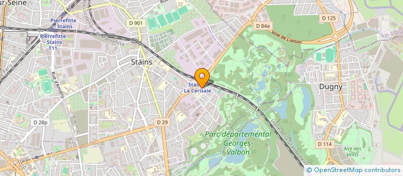 localisation de l'entreprise TRIKI à STAINS