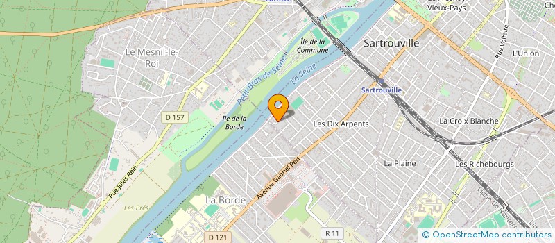 localisation de l'entreprise TRIKO  SARTROUVILLE