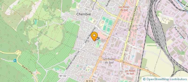 localisation de l'entreprise TRIKTRAK9 THEATRE  CHENOVE