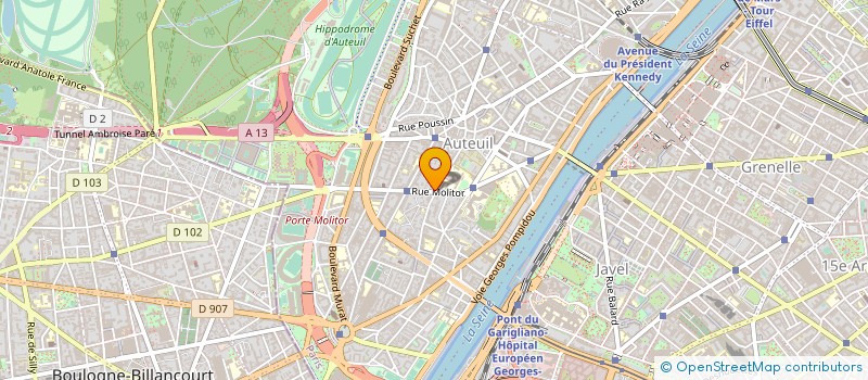 localisation de l'entreprise TRIKU & ASSOCIES  PARIS