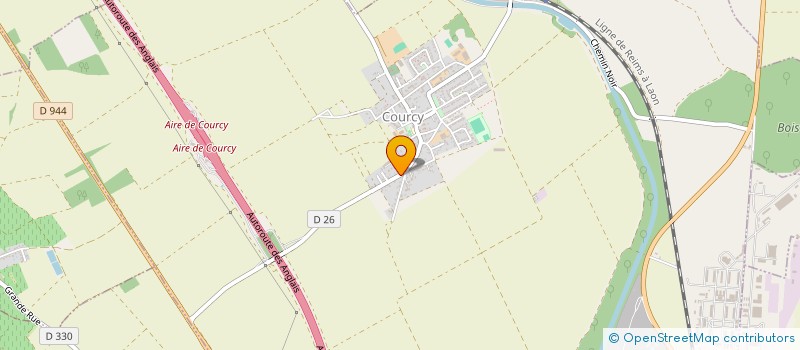 localisation de l'entreprise TRILAGI  COURCY