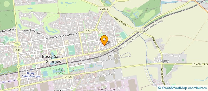 localisation de l'entreprise TRILEBAS INVEST  BUSSY-SAINT-GEORGES