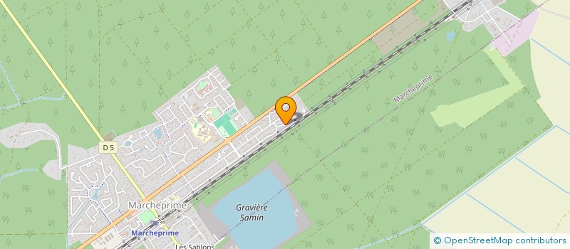 localisation de l'entreprise TRILEIS  MARCHEPRIME