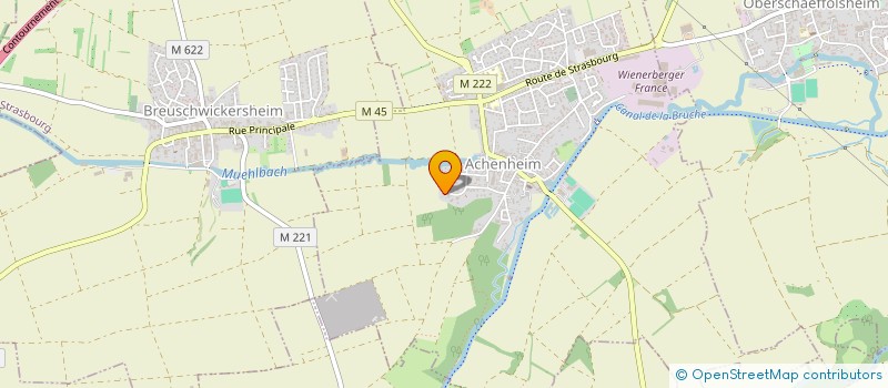 localisation de l'entreprise TRILENIUM F2CT  ACHENHEIM