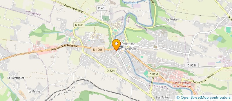 localisation de l'entreprise TRILLAT-MILLET IMMOBILIER  ROMAGNIEU