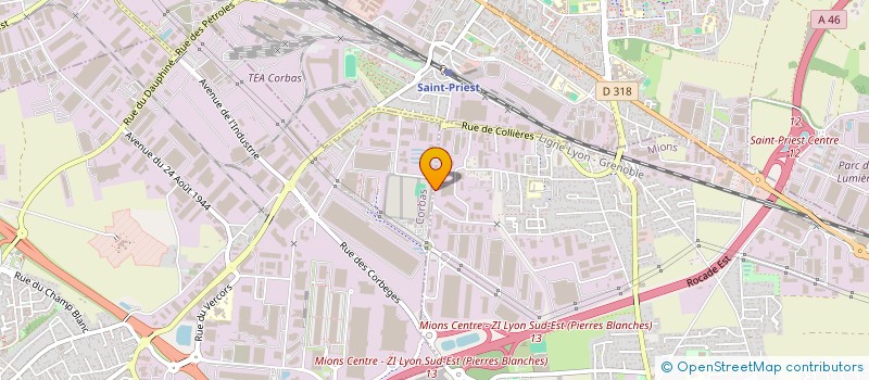 localisation de l'entreprise TRILLENIUM  MIONS