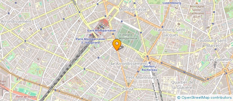 localisation de l'entreprise TRILLENIUM VOYAGES  PARIS