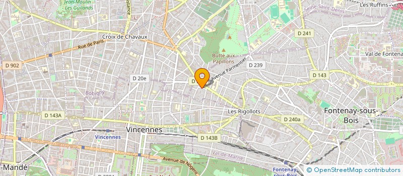 localisation de l'entreprise TRILLESIME à FONTENAY-SOUS-BOIS