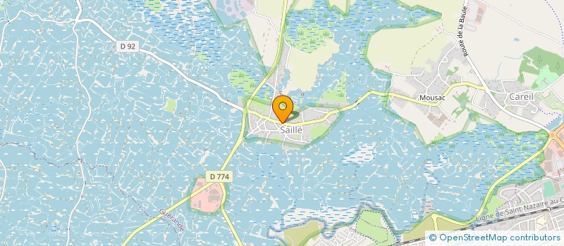 localisation de l'entreprise TRILLIUM  GUERANDE