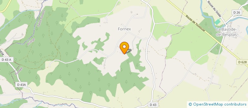 localisation de l'entreprise TRILLOU ELEC à FORNEX