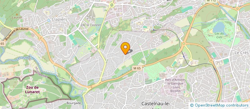 localisation de l'entreprise TRILLYS  CASTELNAU-LE-LEZ