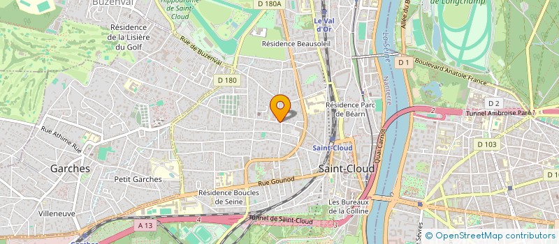 localisation de l'entreprise TRILO CONSULTING à SAINT-CLOUD
