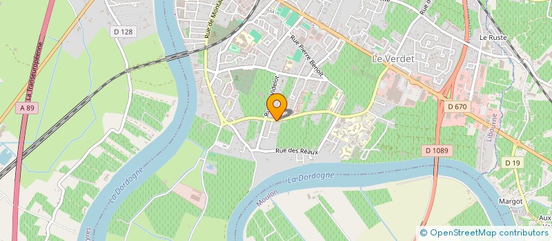 localisation de l'entreprise TRILOGIA  LIBOURNE