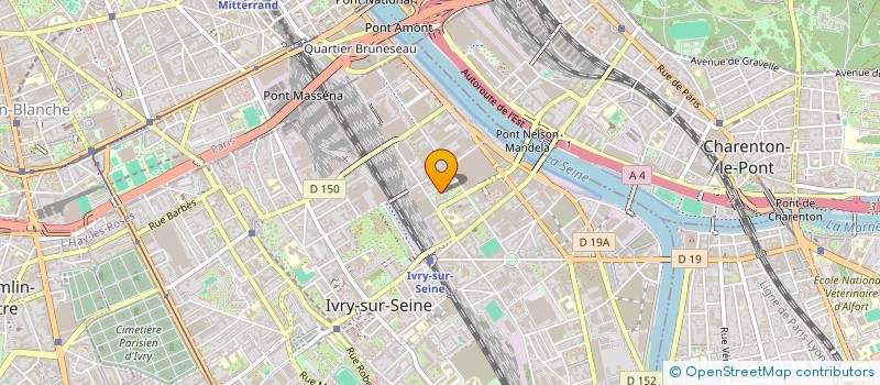 localisation de l'entreprise TRILOGIE  IVRY-SUR-SEINE