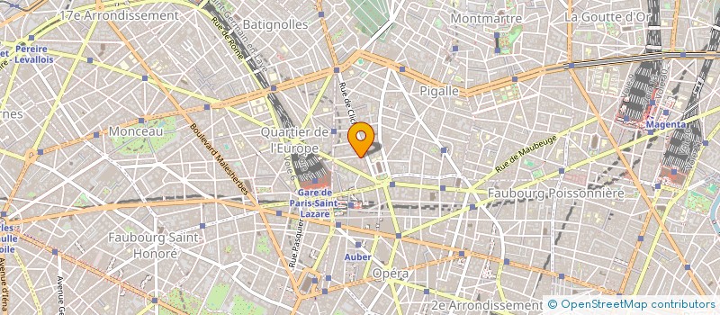 localisation de l'entreprise TRILOGIE FINANCE  PARIS