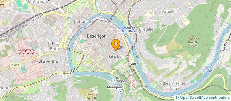 localisation de l'entreprise TRILOGIE TOURISME à BESANCON