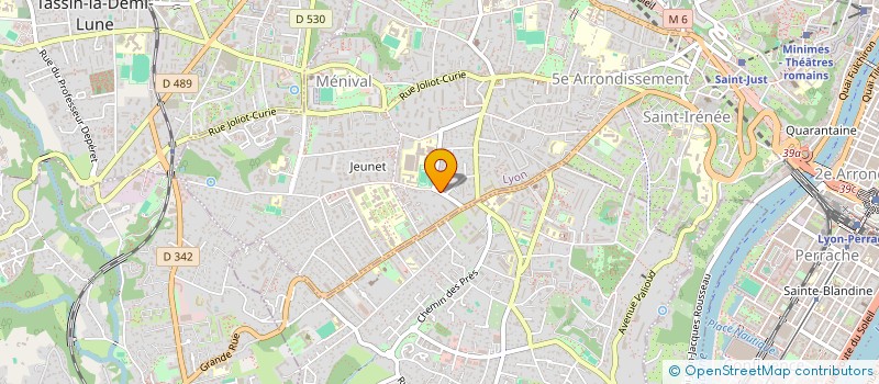 localisation de l'entreprise TRILOGIKA  LYON