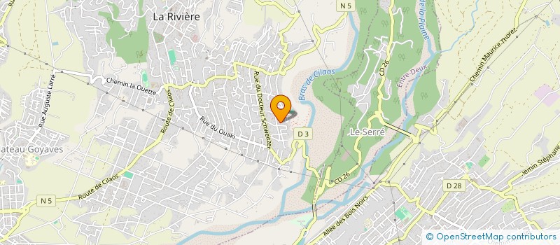 localisation de l'entreprise TRILOGIQUE  SAINT-LOUIS