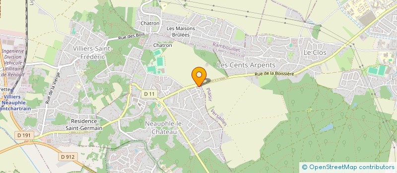 localisation de l'entreprise TRILOGIS  NEAUPHLE-LE-CHATEAU