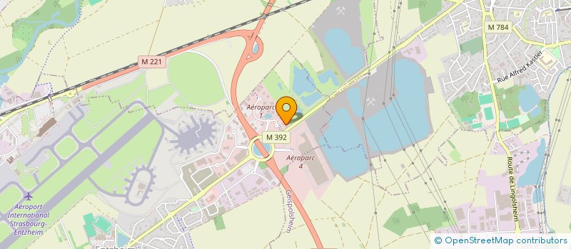 localisation de l'entreprise TRILUX FRANCE SAS  ENTZHEIM