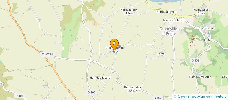 localisation de l'entreprise TRILYE  LA HAGUE