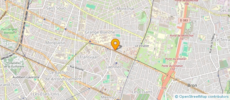 localisation de l'entreprise TRIM 35  LYON