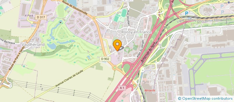 localisation de l'entreprise TRIM  ROISSY-EN-FRANCE